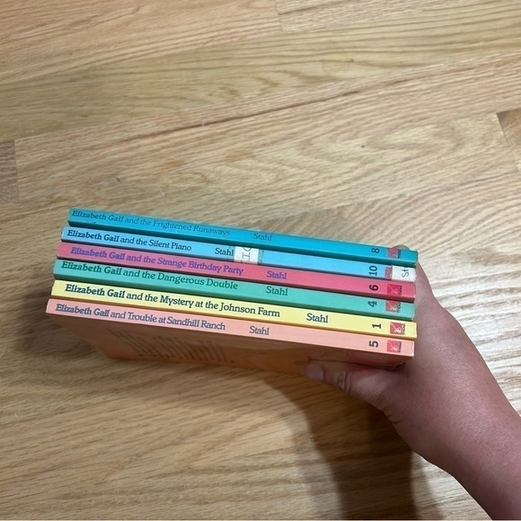 Vintage Elizabeth Gail Book Lot Bundle 1 4 5 6 8 10 Stahl Silent Piano Sandhill - Picture 4 of 5